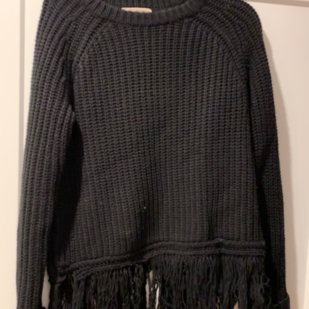 Boutique fringe sweater